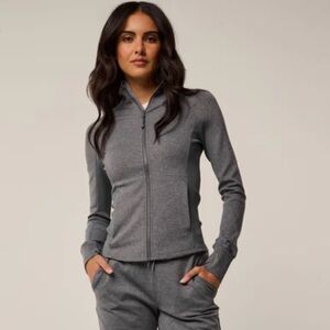 🩶GREYSON CLOTHIERS Sequoia Melange Full Zip Jacket